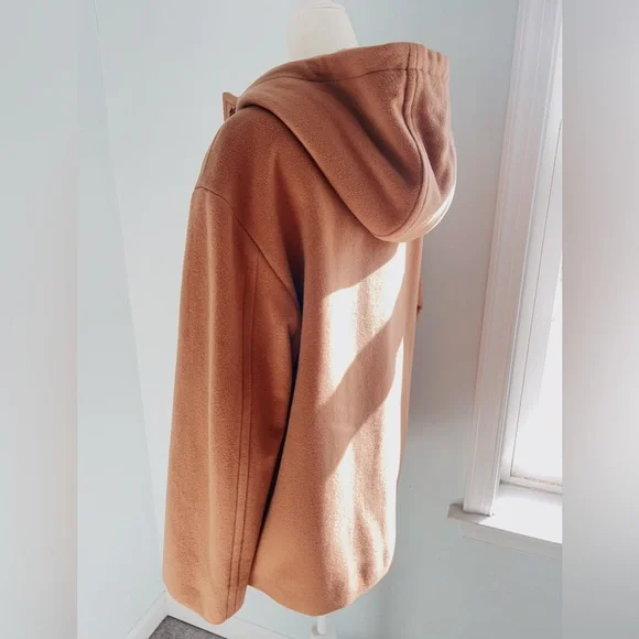 Akris Punto Hooded Wool-Blend Coat - Picture 12 of 16